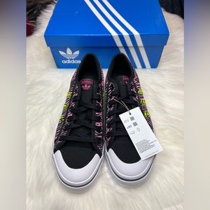 adidas Originals Nizza Platform "Core Black/S Yellow/Bliss Pink" Women's Shoe